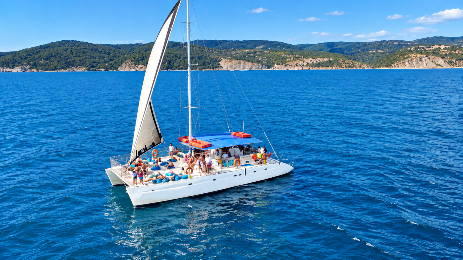 Catamaran cruise